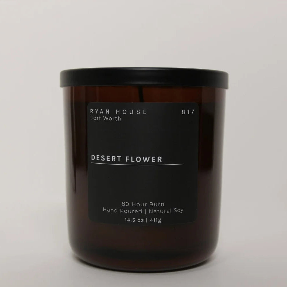 Desert Flower Candle