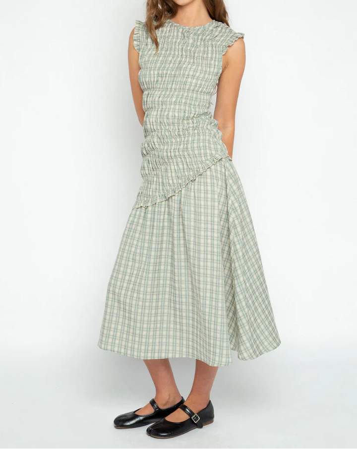 Vivi Smocked Midi Dress