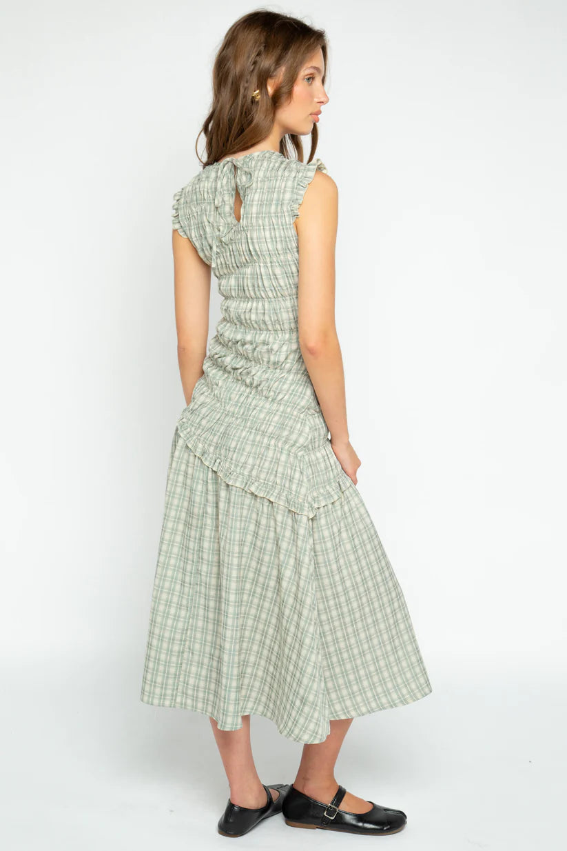 Vivi Smocked Midi Dress