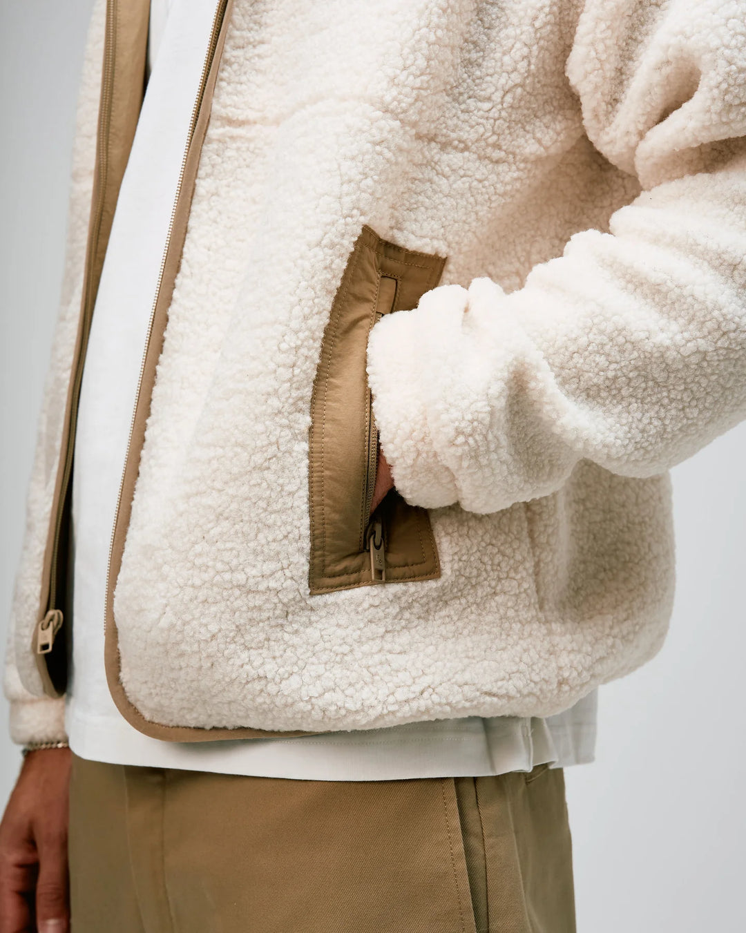 Full Zip Sherpa Jacket