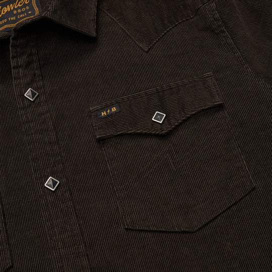 Banning Corduroy Snapshirt