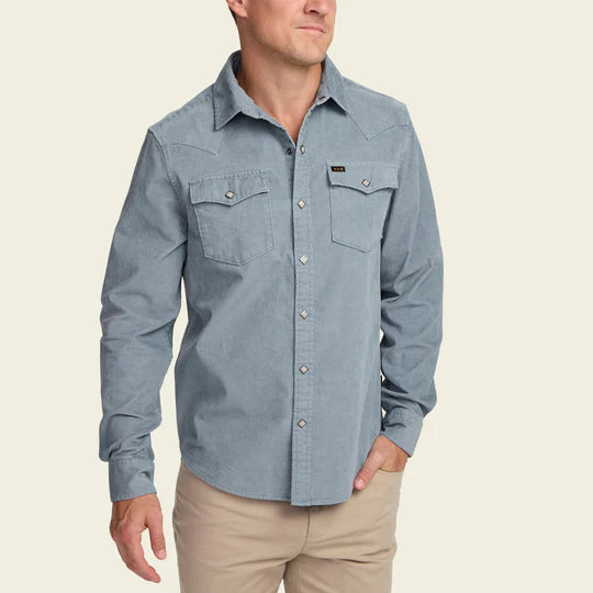 Banning Corduroy Snapshirt