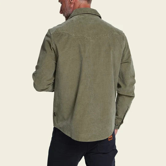 Banning Corduroy Snapshirt