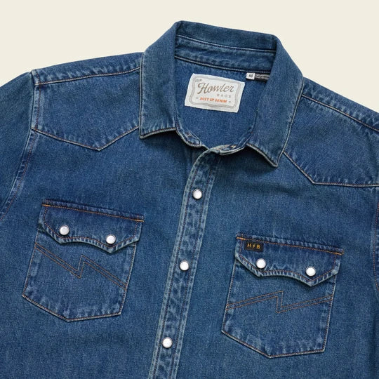Dust Up Denim Snapshirt