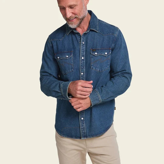 Dust Up Denim Snapshirt