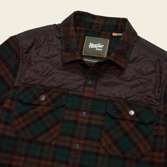 Quintana Quilted Shirt - Brock Plaid