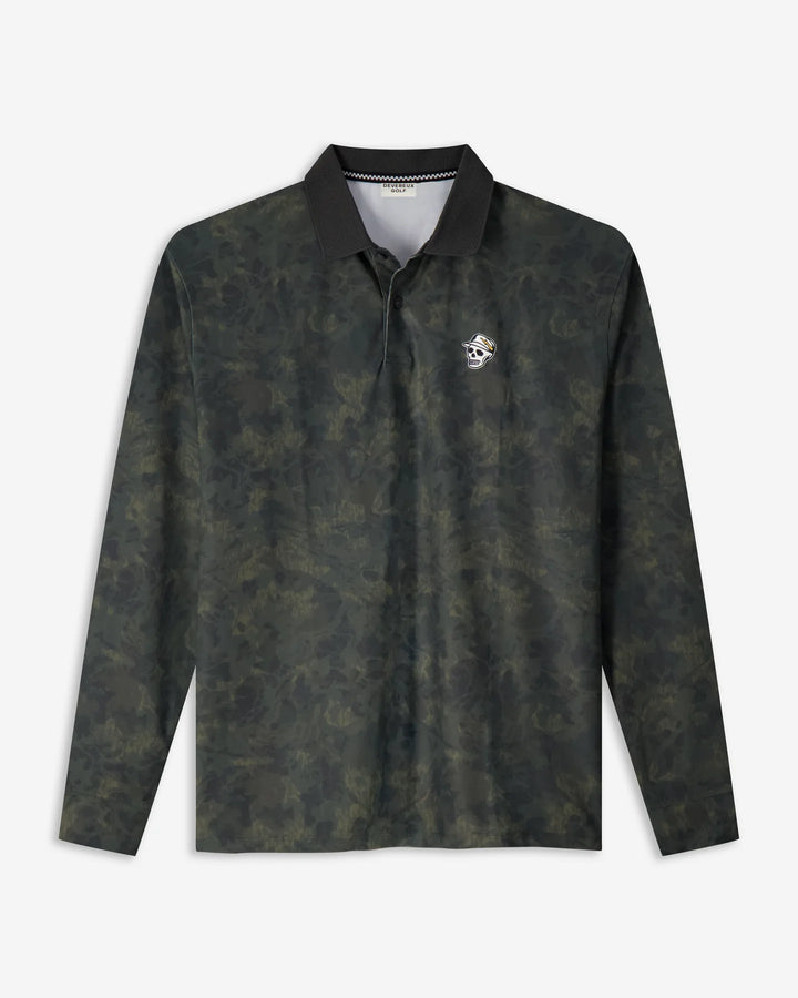 Tree Camo LS Polo