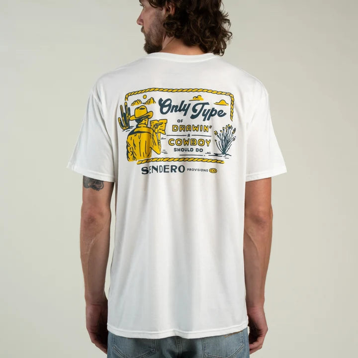 Cowboy Drawin' Tee