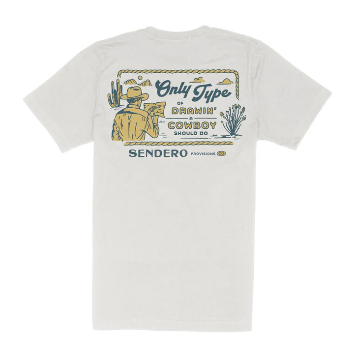 Cowboy Drawin' Tee