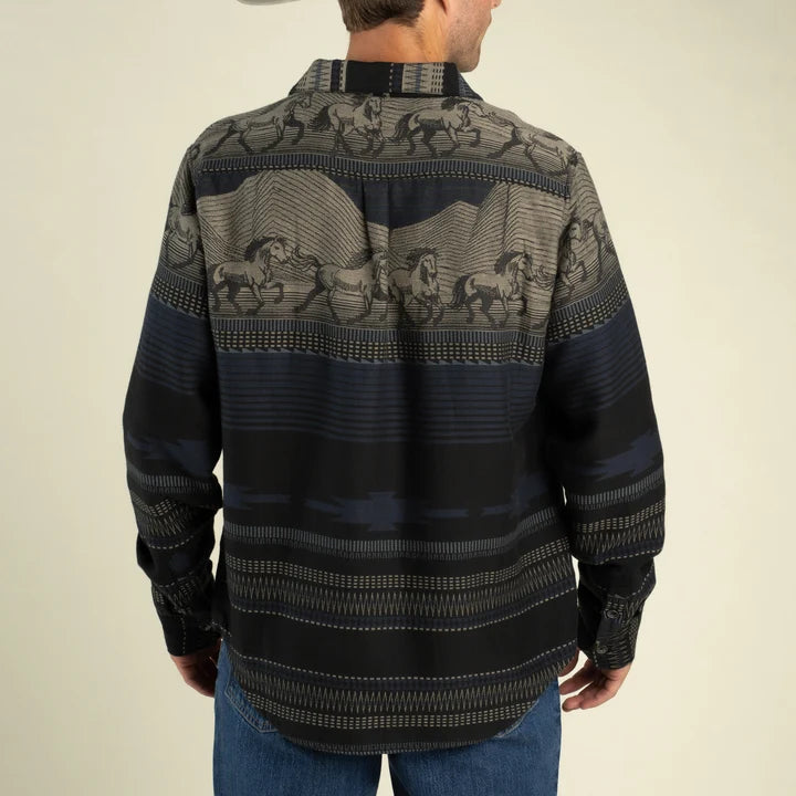 Boquillas Long Sleeve Teton Stripe Shirt