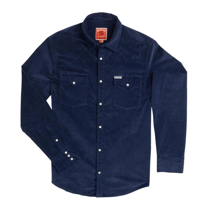 Wyatt Pearl Snap Corduroy Shirt