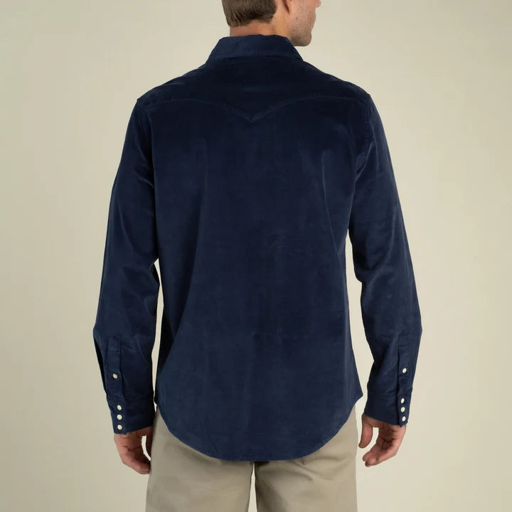 Wyatt Pearl Snap Corduroy Shirt