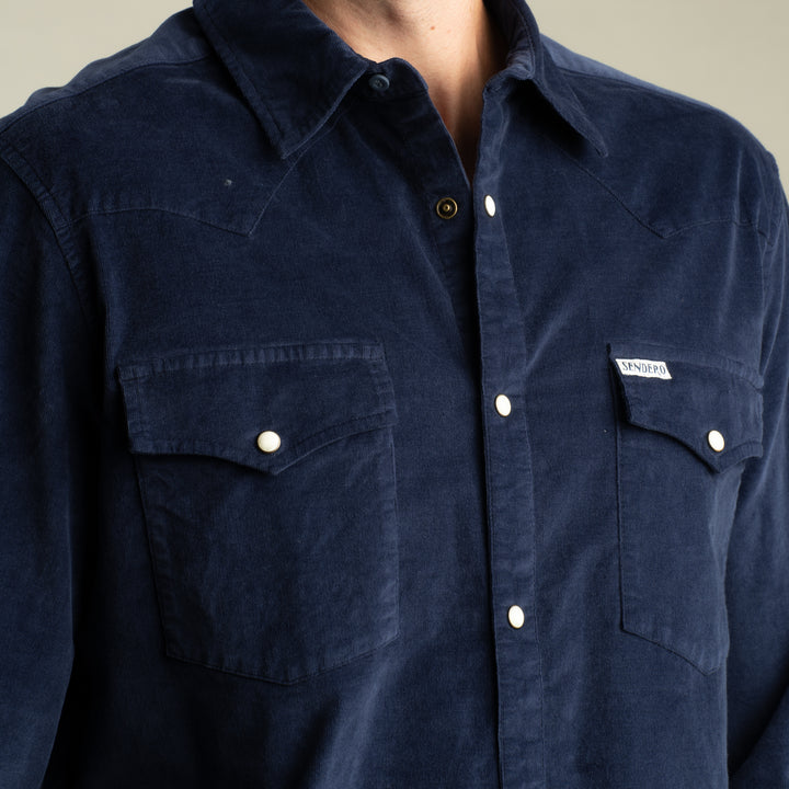 Wyatt Pearl Snap Corduroy Shirt