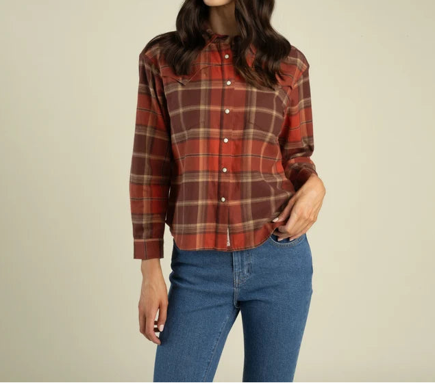 Women's Durango Pearl Snap Flannel