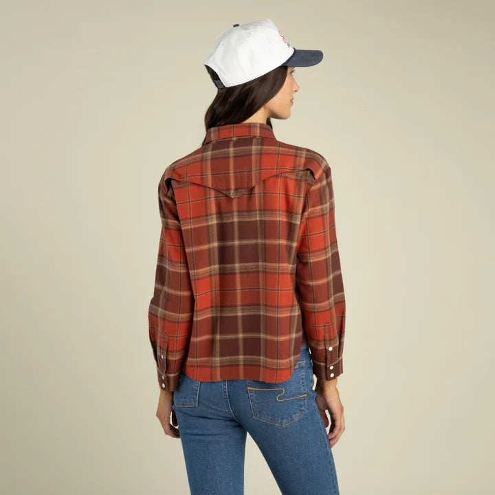 Women's Durango Pearl Snap Flannel