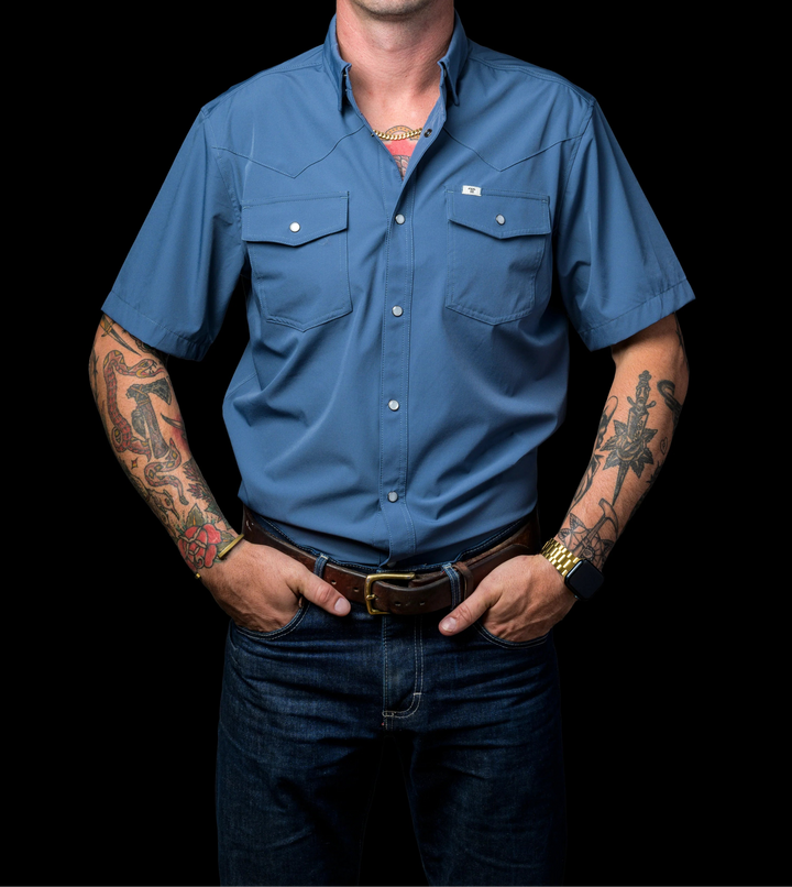 Core Short Sleeve Snap Shirt