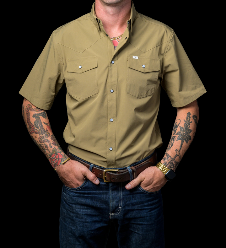 Core Short Sleeve Snap Shirt