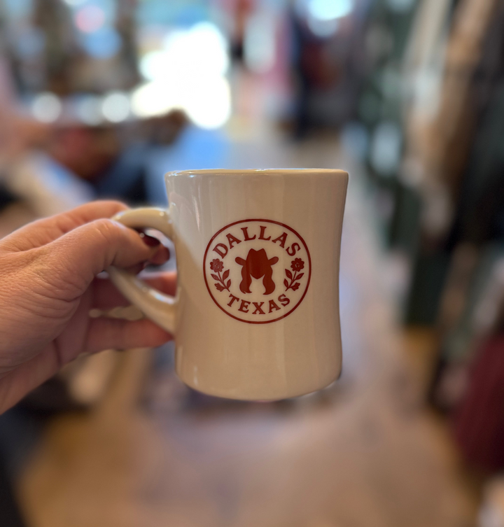 Dallas Cowgirl Silhouette Mug