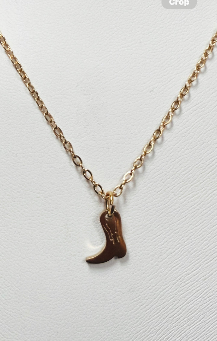Itty Bitty Boot Necklace