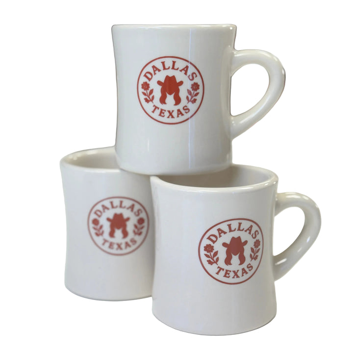 Dallas Cowgirl Silhouette Mug