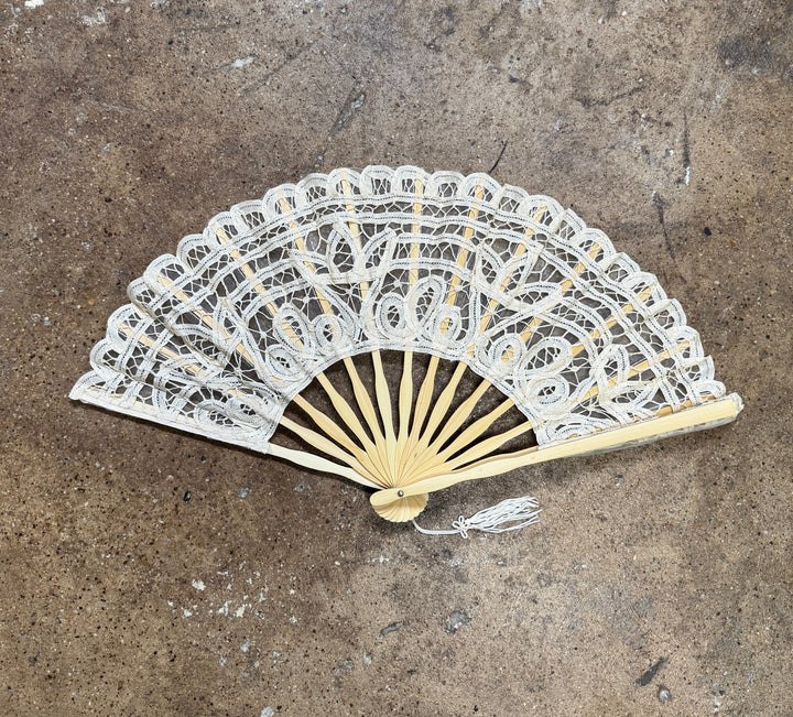 Handheld Lace Festival Fan