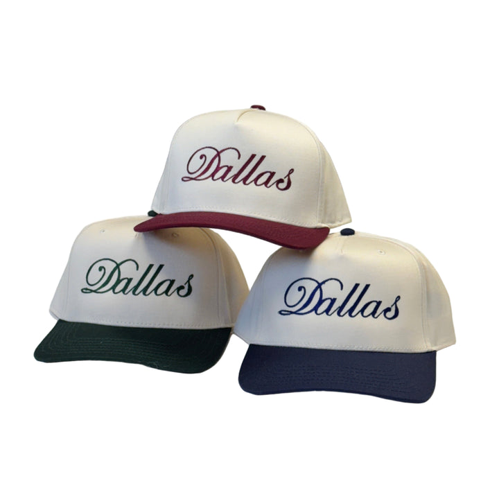 Dallas Two Tone Embroidered Hat