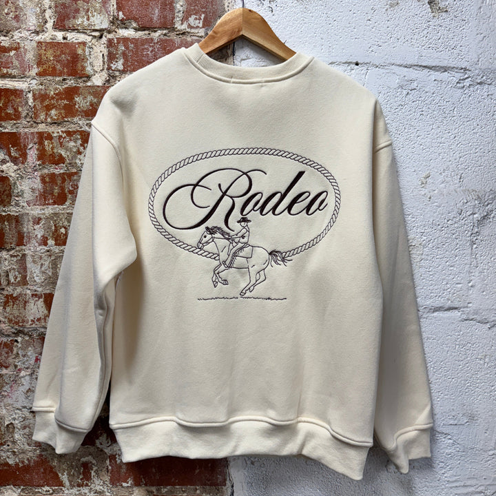 Cowboy Rodeo Embroidered Sweatshirt