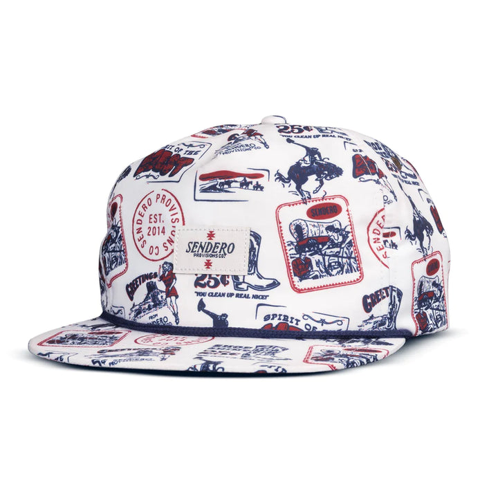 Post Card Print Hat