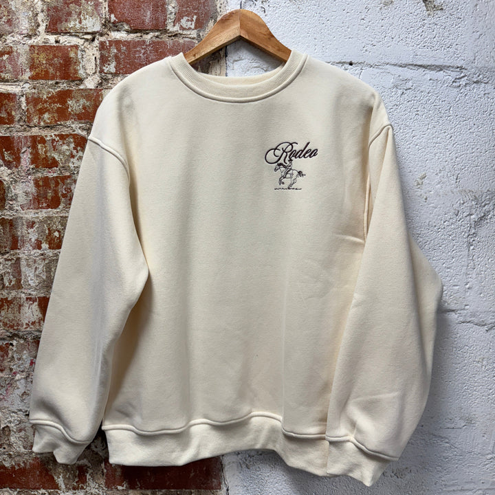 Cowboy Rodeo Embroidered Sweatshirt