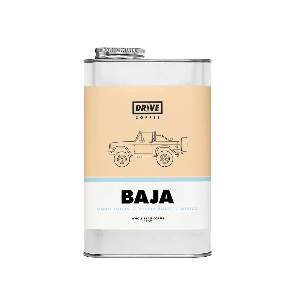 Baja Coffee Tin - Medium Roast, Mexican Coffee Beans