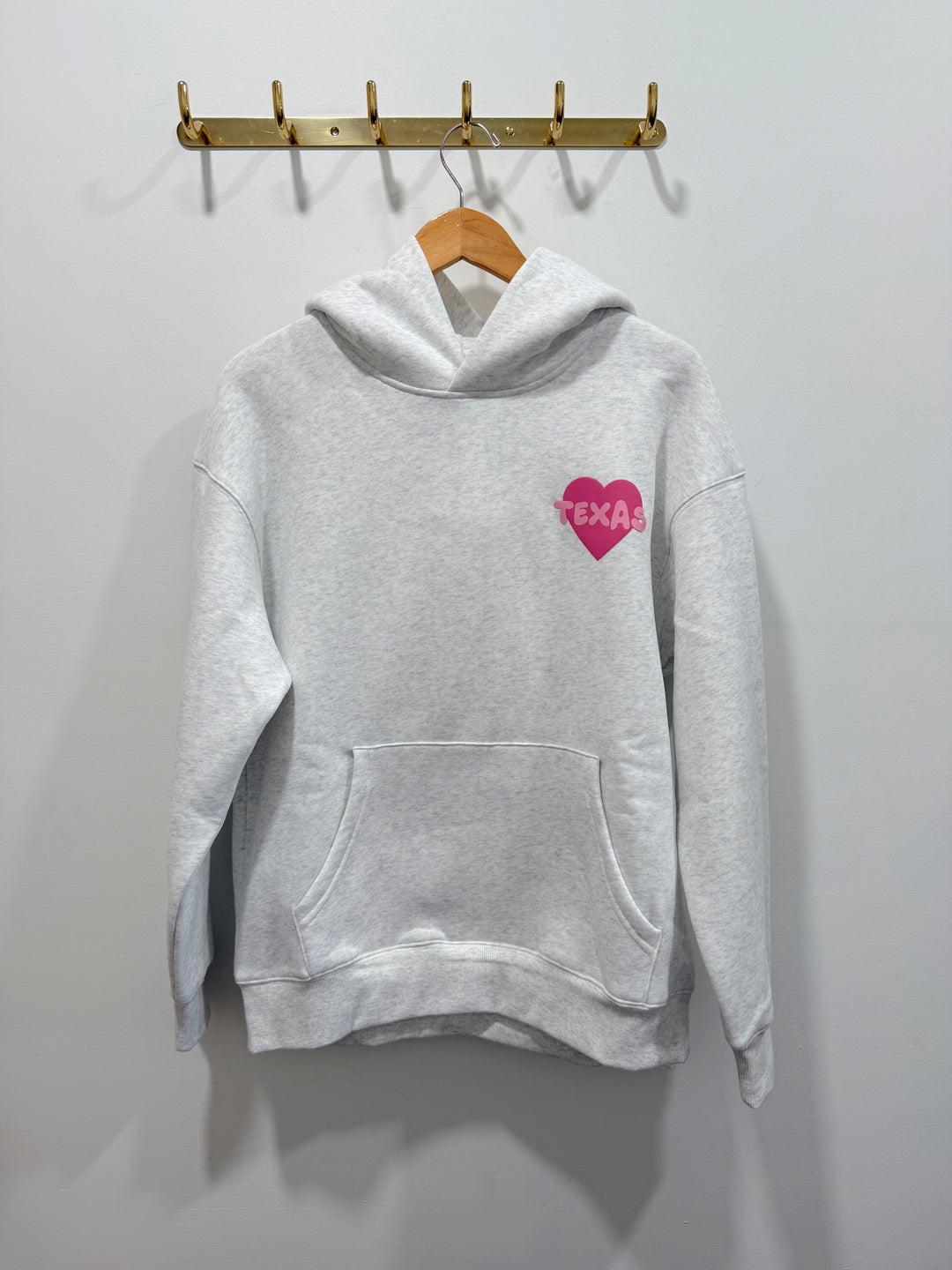 Texas Love Hoodie-Gray
