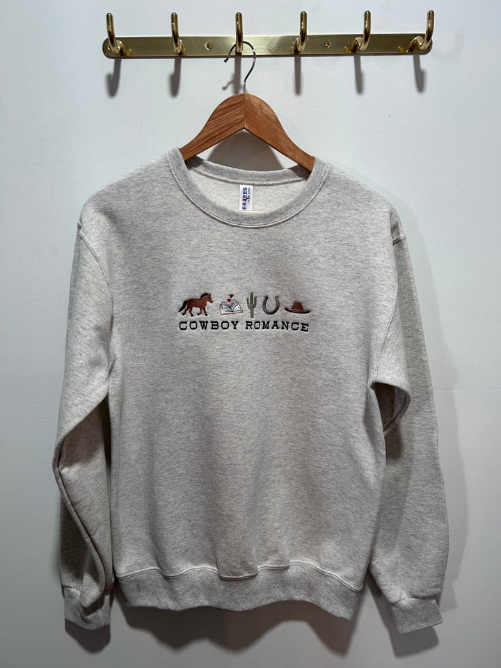 Cowboy Romance Icons Crewneck