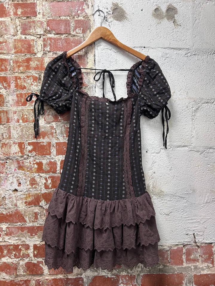 Orchard Tiered Mini Dress