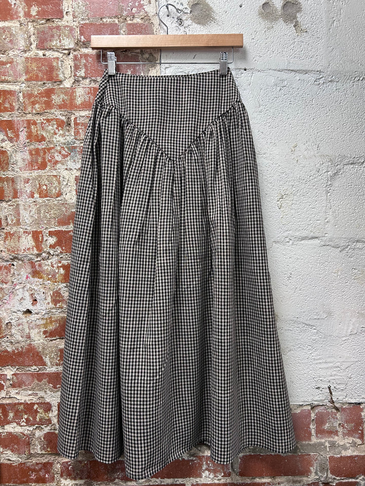 Starling Gingham Midi Skirt
