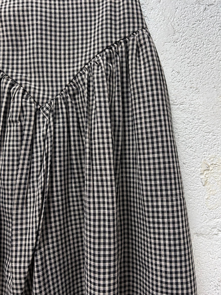 Starling Gingham Midi Skirt