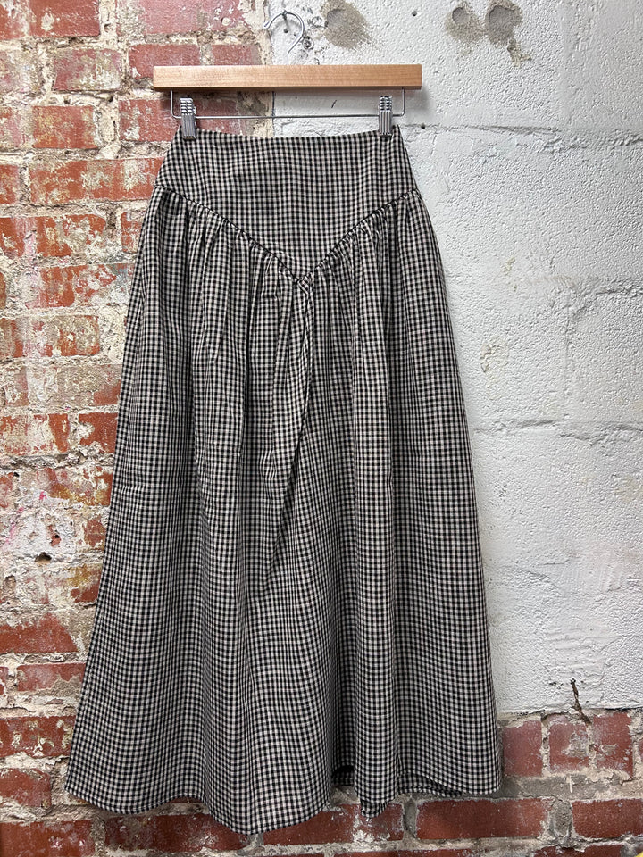 Starling Gingham Midi Skirt