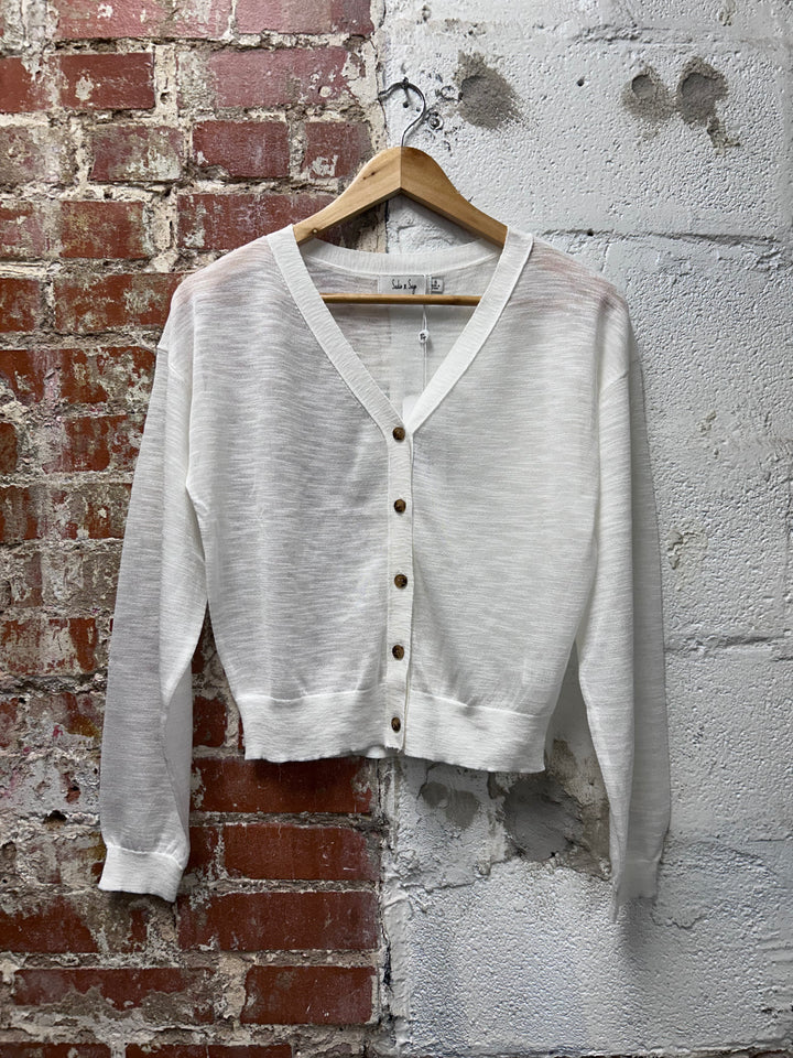 Evie Button Front Cardigan