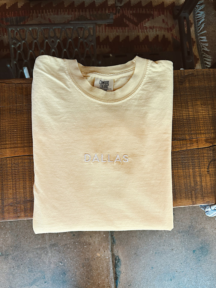 Dallas Embroidered Tee Shirt