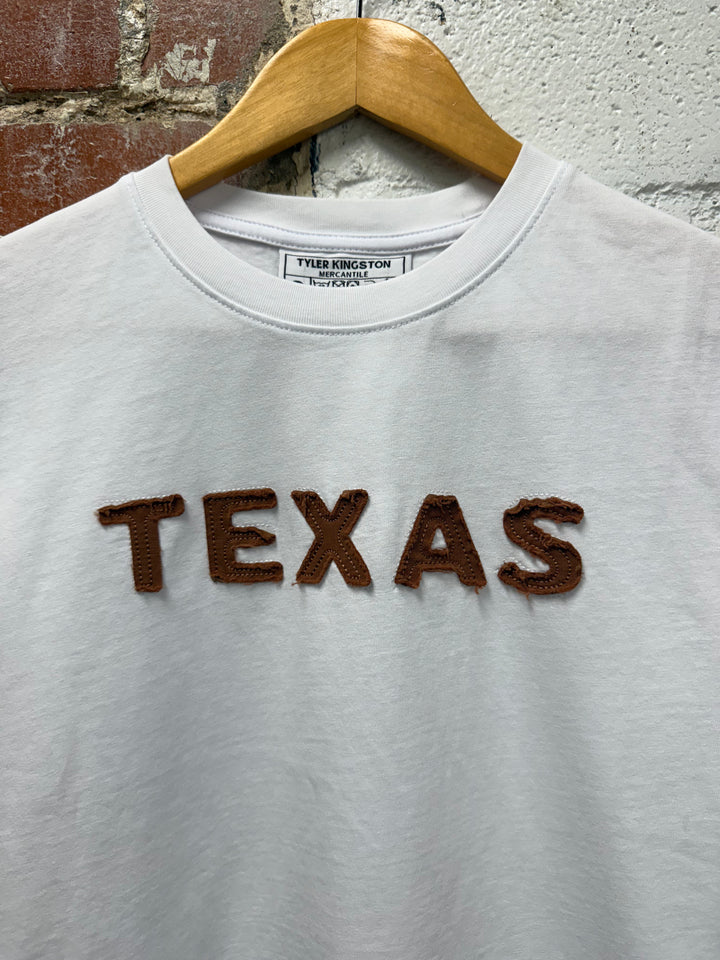 Texas Distressed Patch Baby Tee