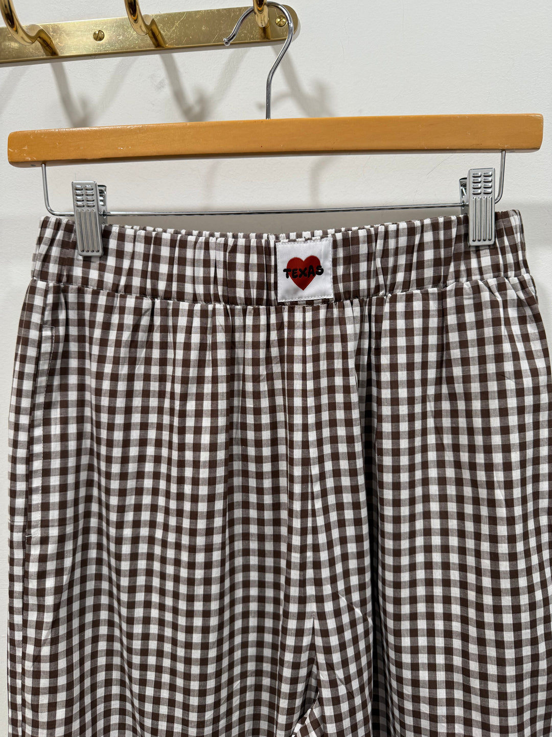 Goldie Gingham Ruffle Pants