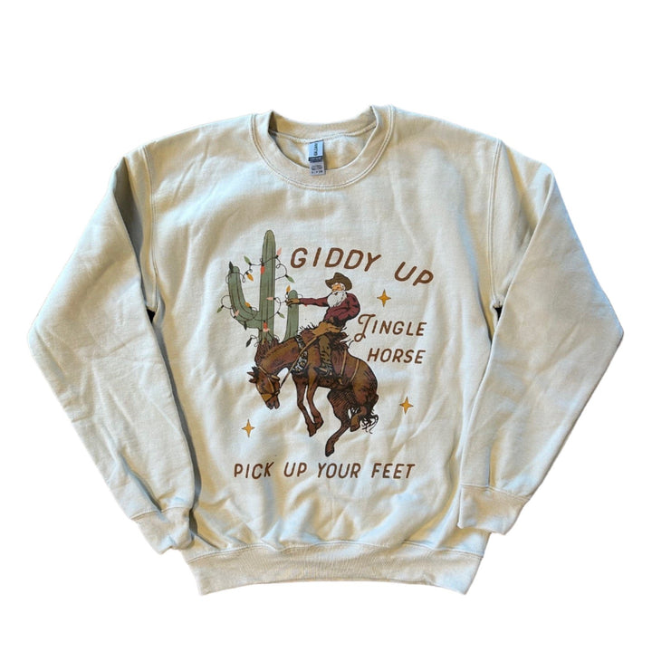 Giddy Up Horse Sweatshirt