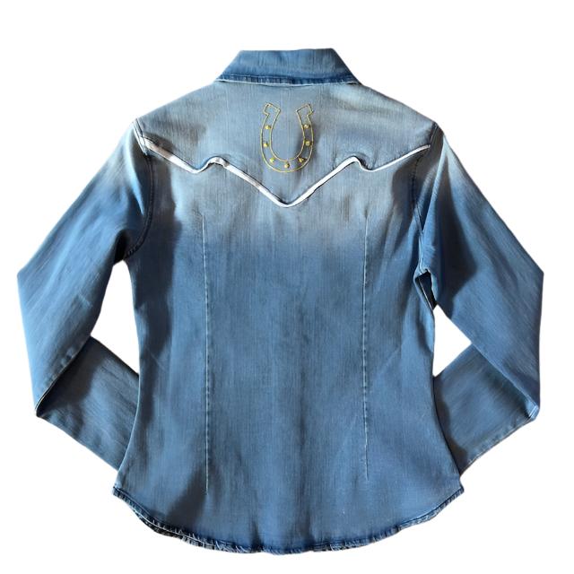 Willow Embroidered Denim Shirt