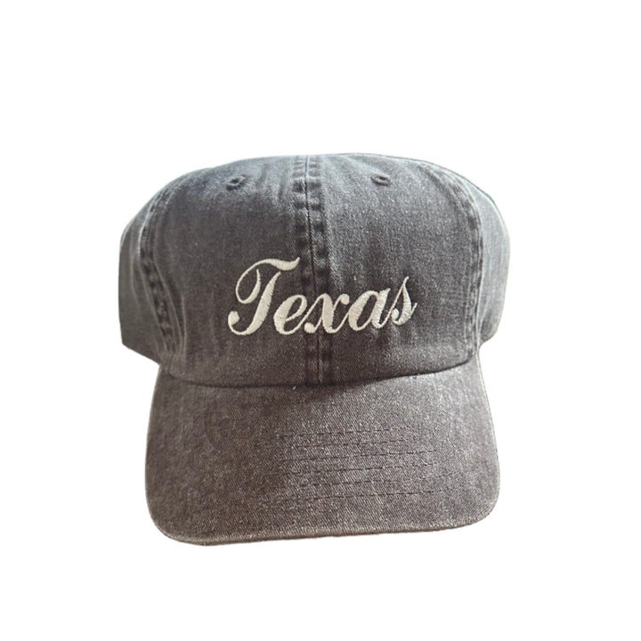 Texas Embroidered Baseball Hat