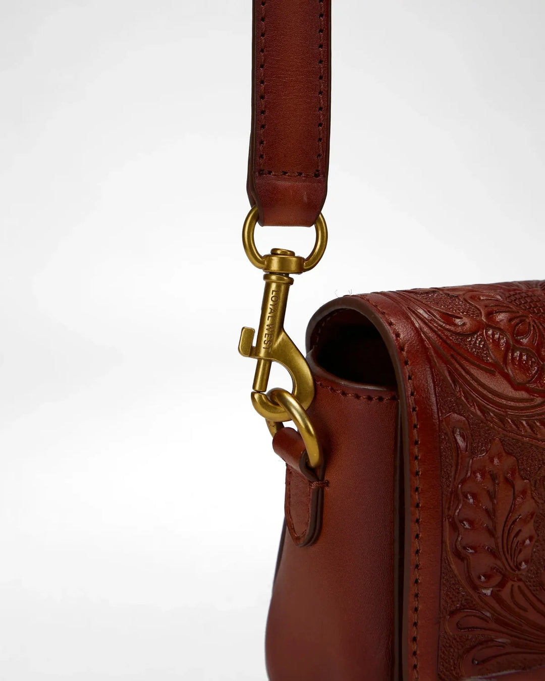 Savi Mini Tooled Leather Bag