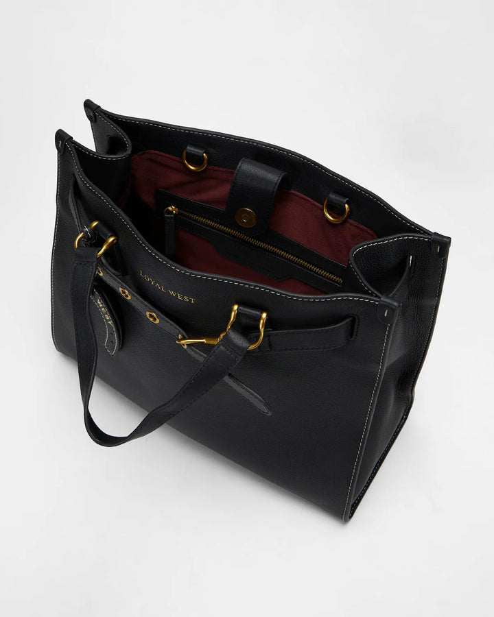 Standard Medium Leather Tote Bag