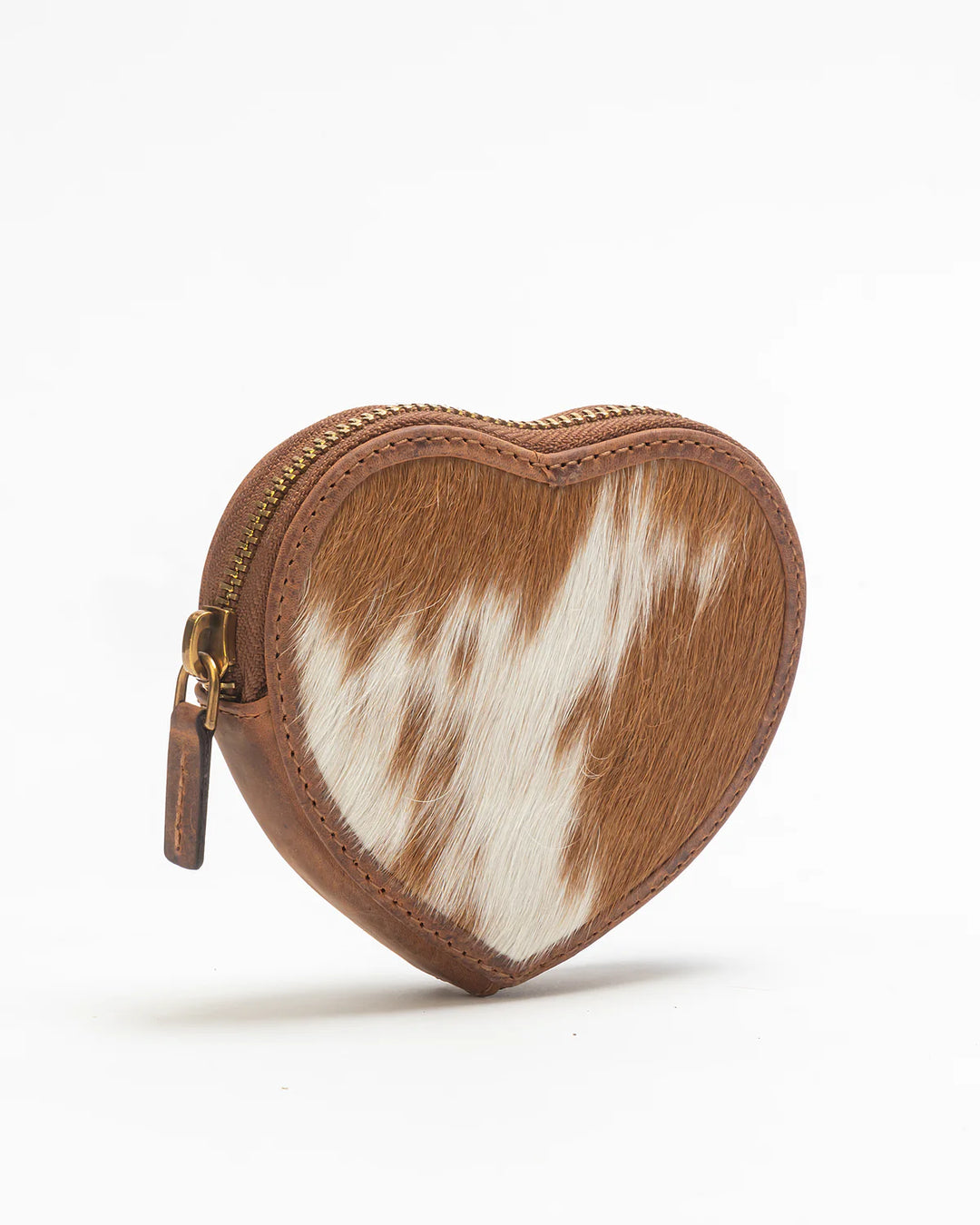 Cowhide Coin Pouch