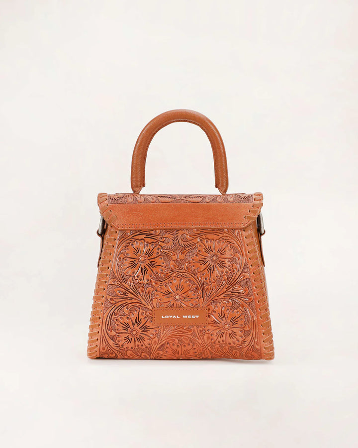 Leon Brown Leather Mini Purse