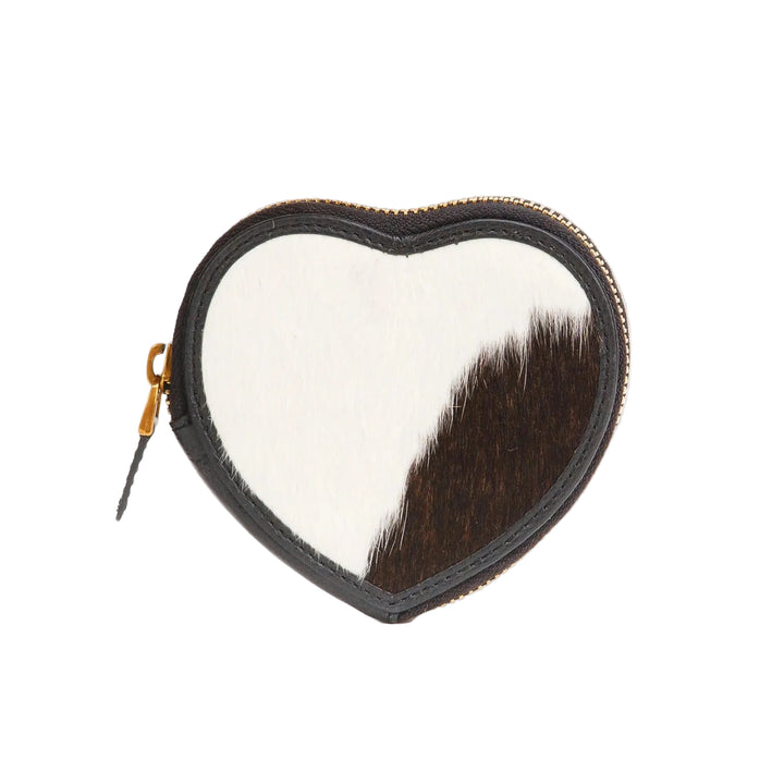 Cowhide Coin Pouch