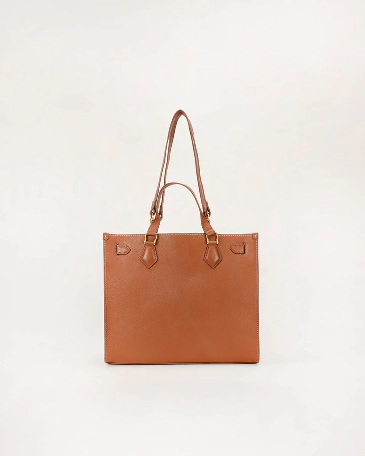 Standard Medium Leather Tote Bag