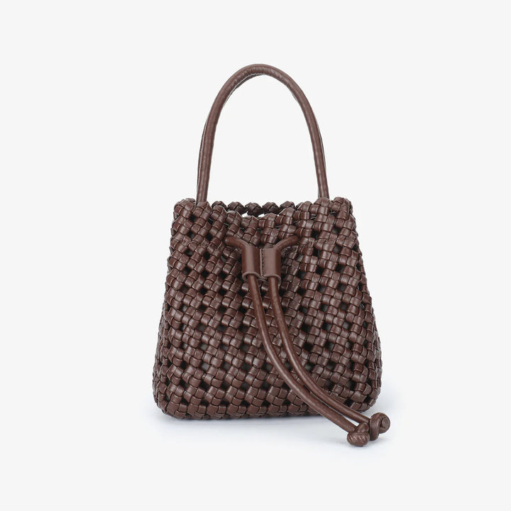 Perrie Bucket Woven Mini Bag